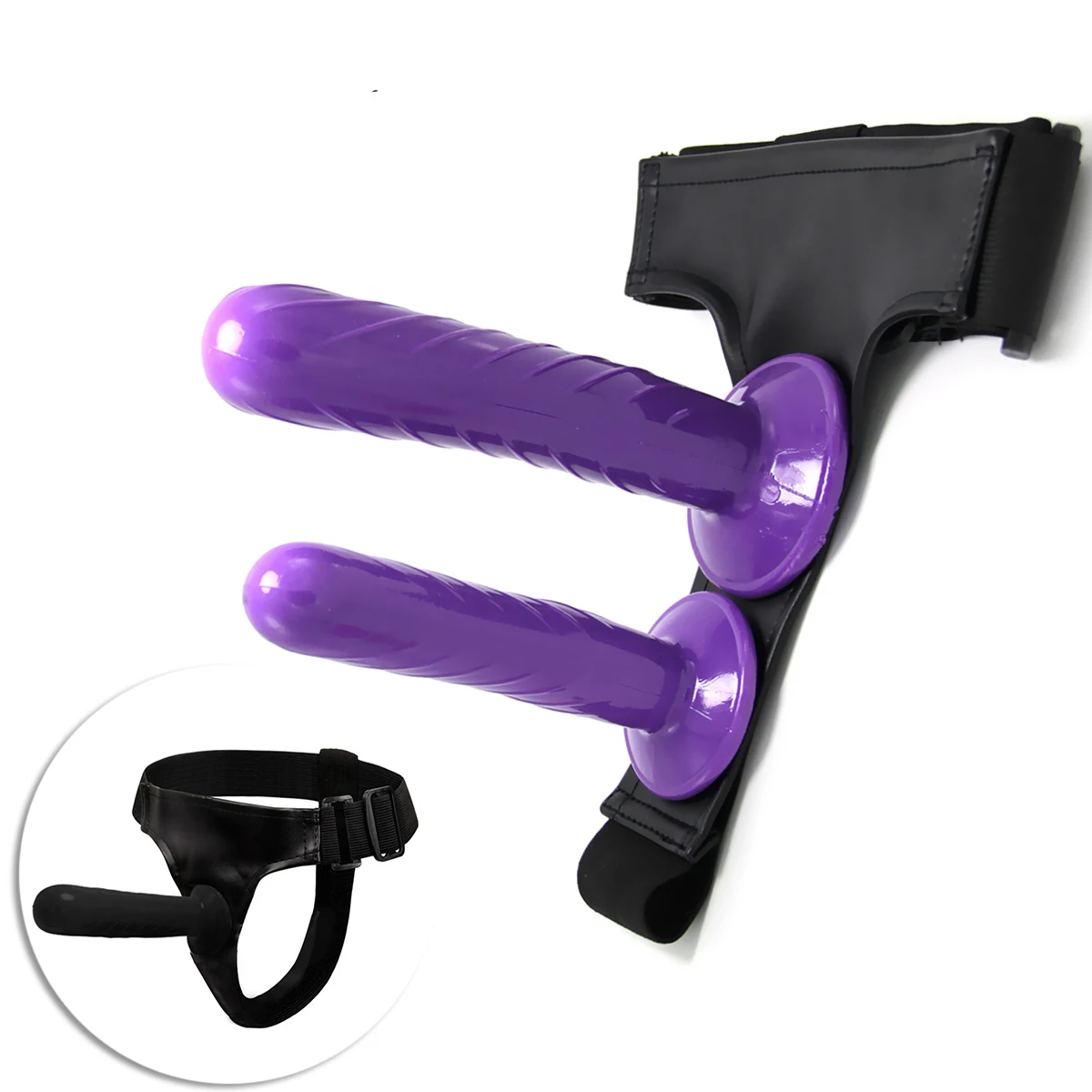 Страпон трусы с фаллоимитатором присоской Анальная пробка эластичный ремень на