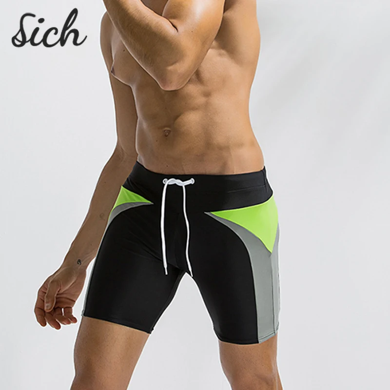 Плавание ming брюки для Для мужчин в стиле пэчворк сексуальное нижнее белье s