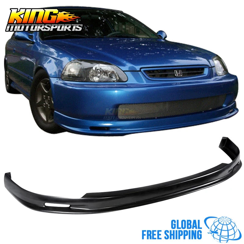 

Подходит для 1996 1997 1998 Civic 2 3Dr 4Dr кружка Стиль Передние Губы неокрашенные черные PP Global БЕСПЛАТНАЯ доставка по всему миру