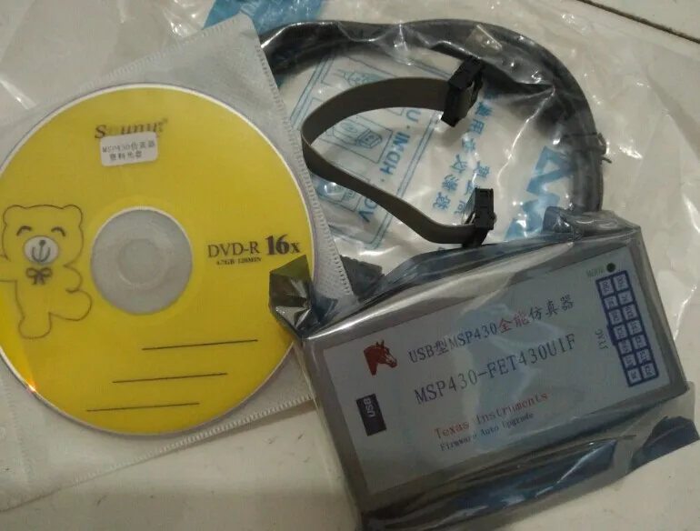 

USB MSP430 emulator MSP-FET430UIF with BSL SBW JTAG automatic firmware upgrade
