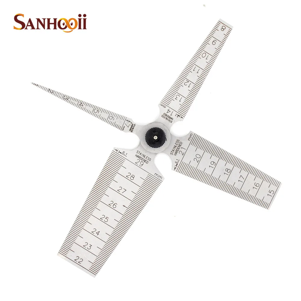 Нержавеющая сталь 1 29 мм метрический конический манометр апертура весы