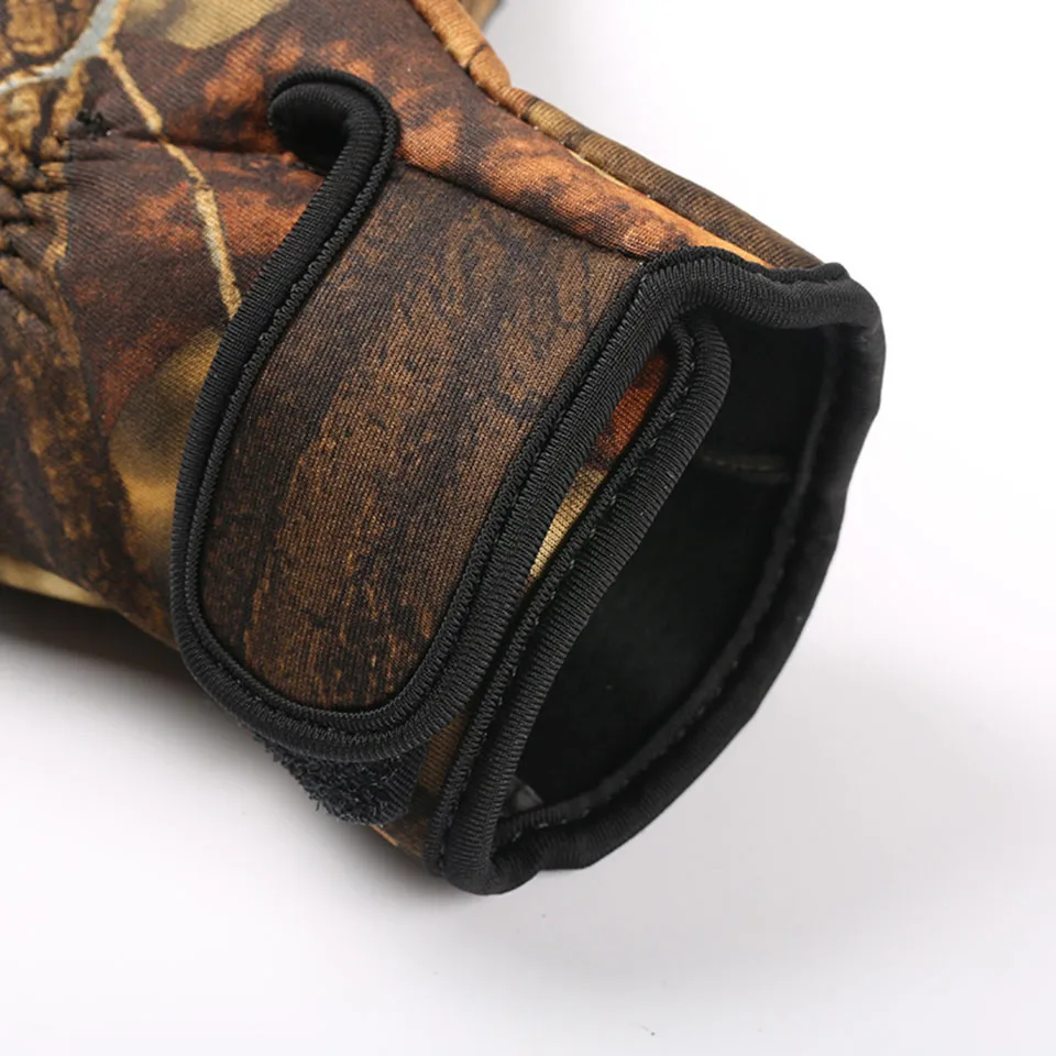 Камуфляжные рыболовные перчатки WALK FISH 4 вида без пальцев Нескользящие охотничьи