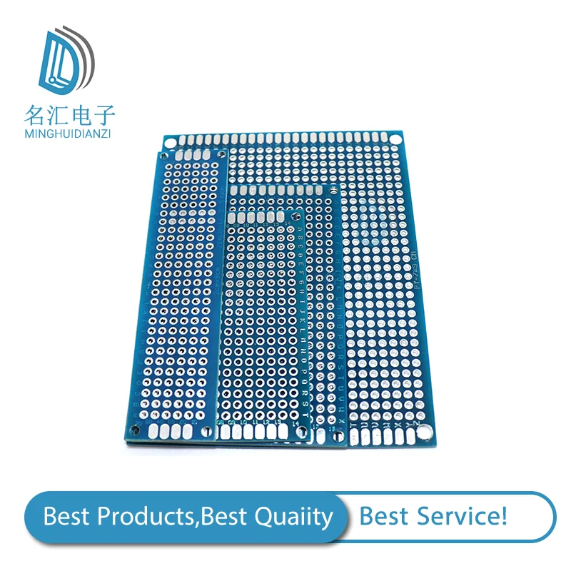5 шт. двусторонняя печатная плата синий PCB 2*8 см 3*7 4*6 5*7 7*9 2 54 мм синяя для Arduino |