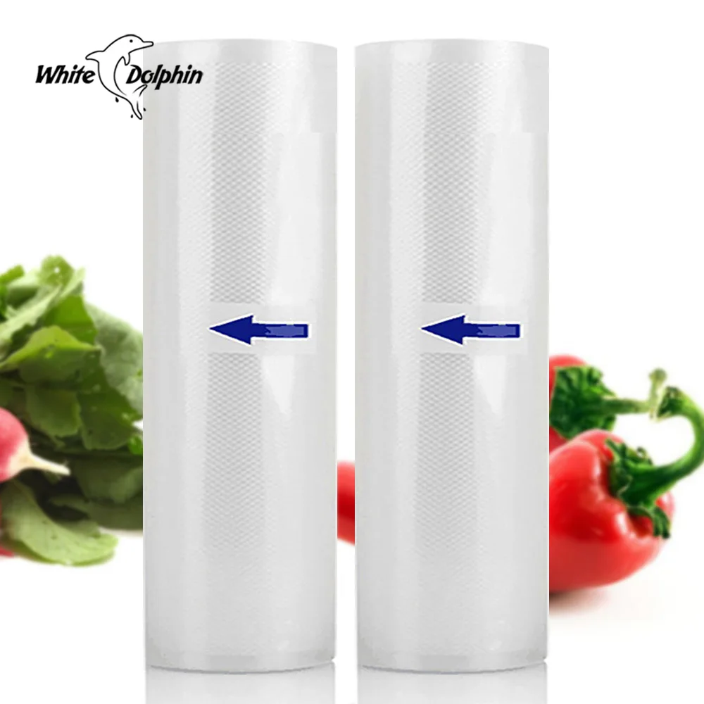 Домашний кухонный вакуумный упаковщик для пищевых продуктов 12, 15, 20, 25x500 см, контейнер для пленки, упаковщик для пищевых продуктов, вакуумная упаковочная машина