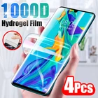 Защитная пленка на экран для Huawei P20P30 liteP40 Pro, Mate 2030 Lite40, Гидрогелевая, 4 шт.