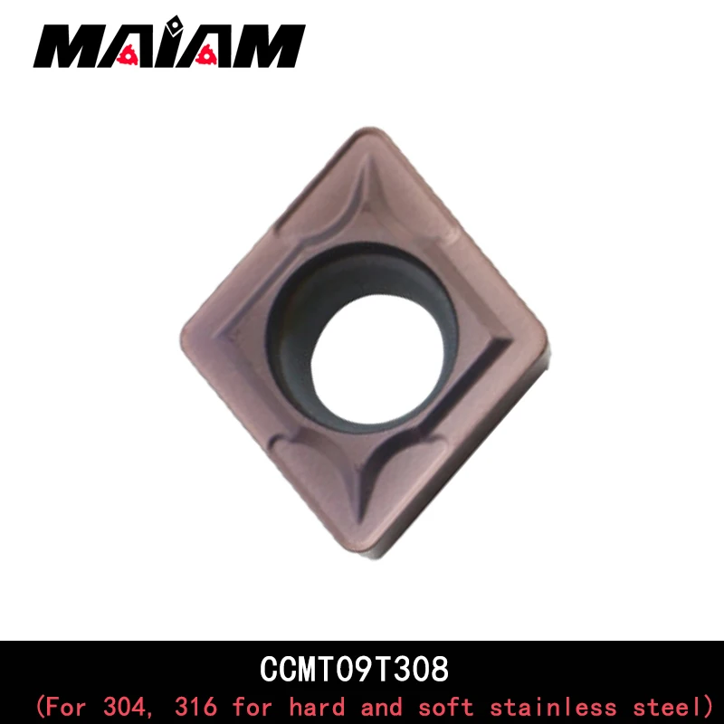 

CCMT Turning tool CCMT0602 CCMT09T3 CCMT060204 CCMT09T308 insert and SCLC tool rod for 304, 316hard and soft stainless steel