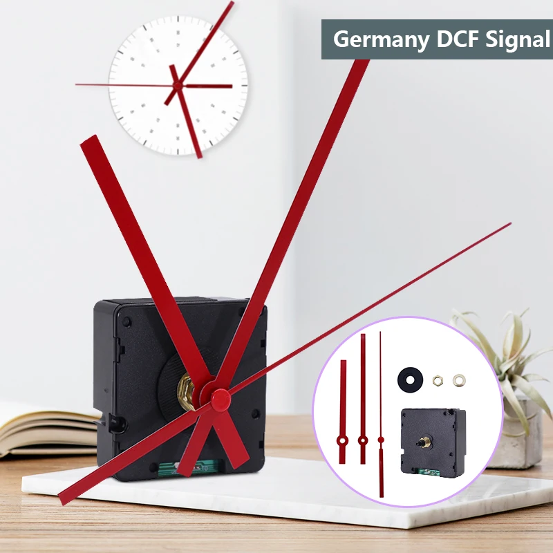 Germany DCF Signal Clock Movement Kit Atomic Radio Controlled for Europe DIY Wall Clock Movement Kit Repair Replacement Dcf77