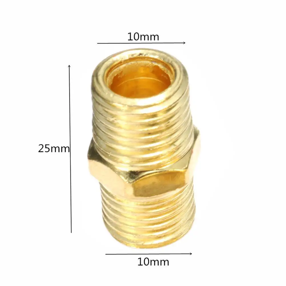 

10 Pieces 1/4 Inches BSP Air Line Hose Compressor Fitting Connector Coupler Quick Release Replacements Tool Parts