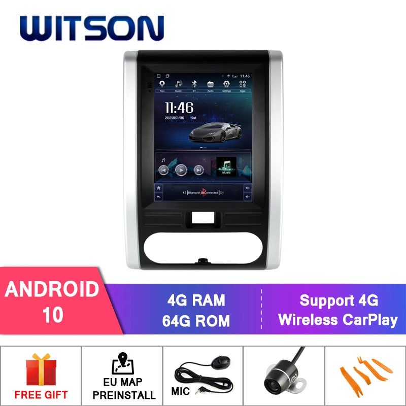 WITSON Android 11 For NISSAN SYLPHY/BLUEBIRD 2012-2016 4GB 64GB Car Radio Multimedia Video Player Navigation GPS Android