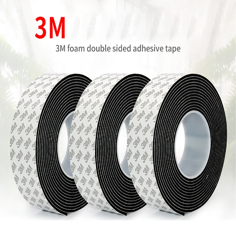 Лента губчатая двухсторонняя черно белая 3 м|Лента| |