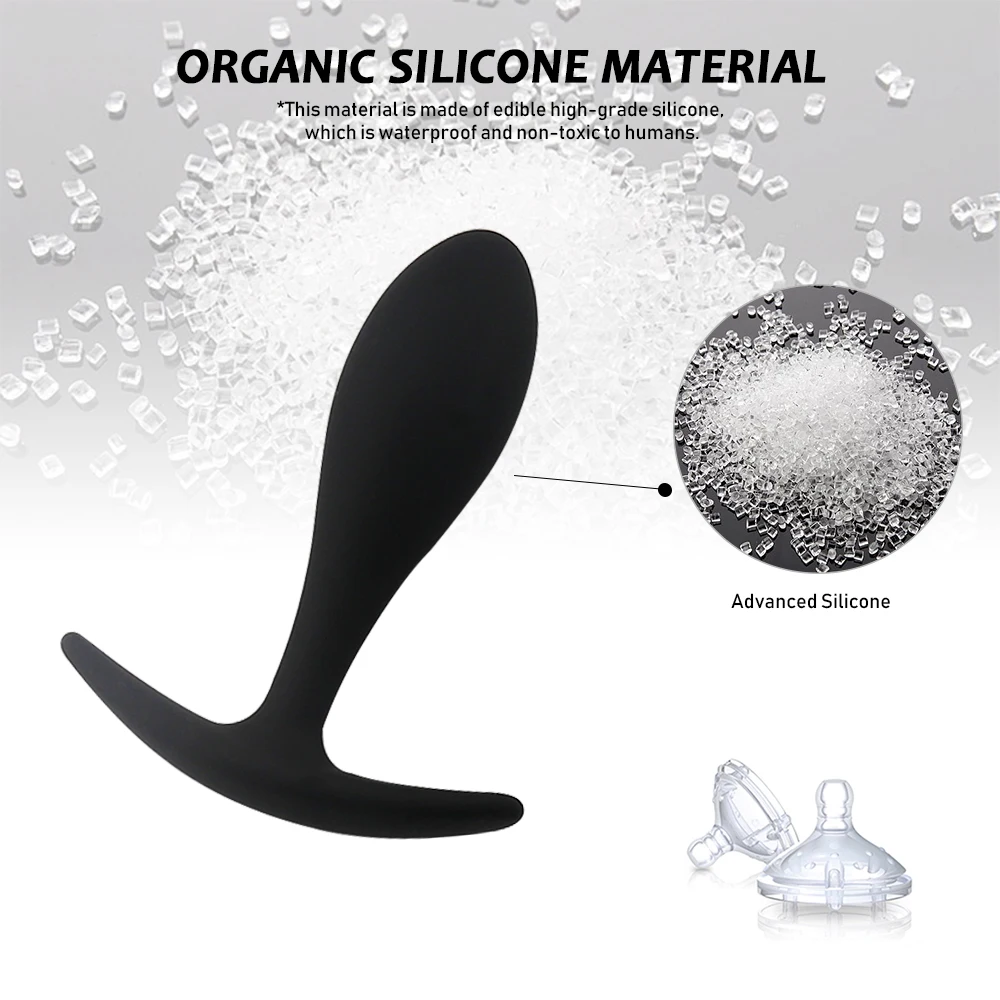EXVOID Adult Products Silicone Butt Plug Dildo Anal Plugs G-spot Prostate Massager Beads Jelly Sex Toys for Women Men Gay | Красота и