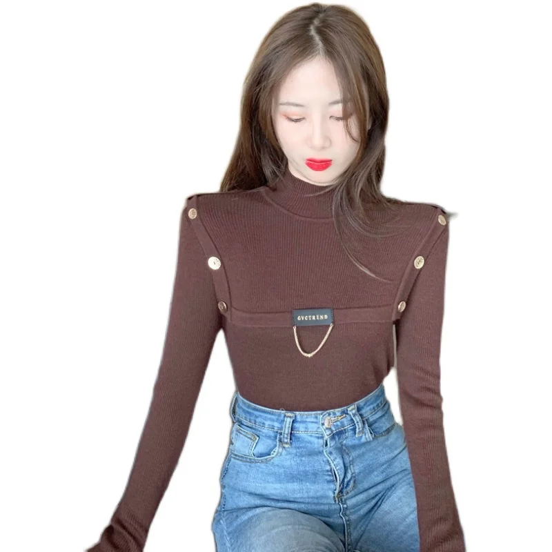 

The New Western Style Double-breasted Knitting Render Unlined Upper Garment Female Winter Light Ripe Thickening Show Thin Half A