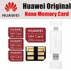 Карта памяти Huawei, 90 Мб 64 Гб 128 Гб256 Гб, совместима с Mate20 Pro, Mate20 X, P30, с USB 3.1, нано карта