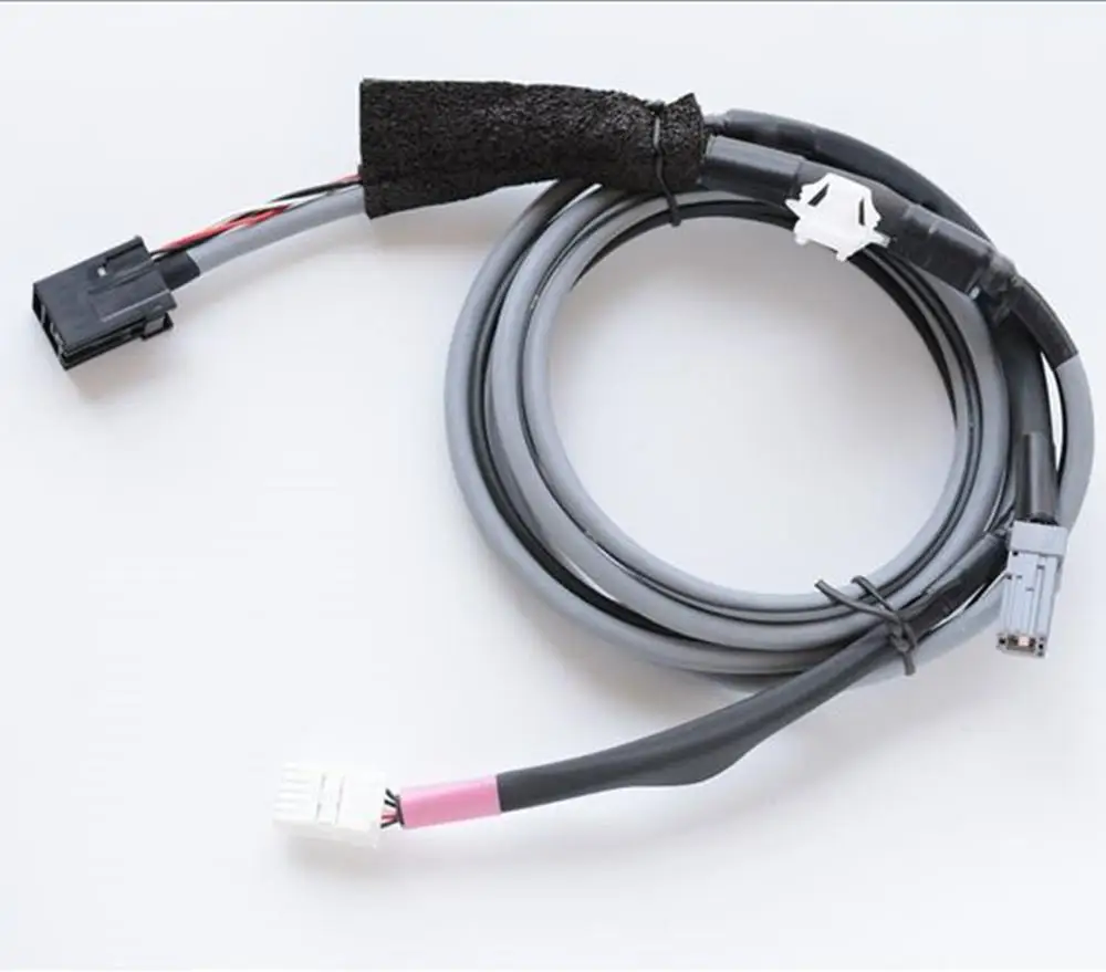 Интерфейсный переключатель USB AUX адаптер с 5 контактами комплект кабелей для Toyota