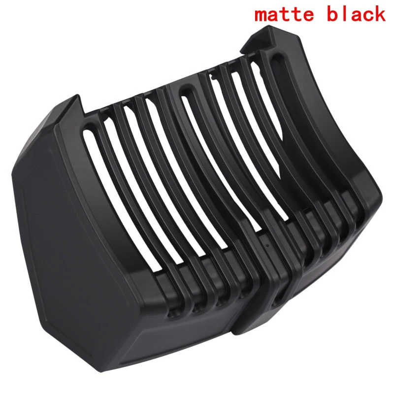 Matte Black Мотоциклетный масляный радиатор для Harley Touring CVO freewheel Road King Electra Street Glide Bagger - Цвет: Matte Black