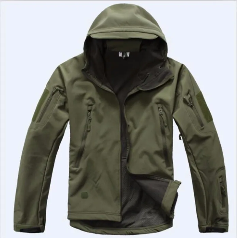 

bomber jacket men Lurker Shark Skin Soft Shell TAD Military Tactical Jacket Waterproof Windproof Hunt Camouflage Army Clothing