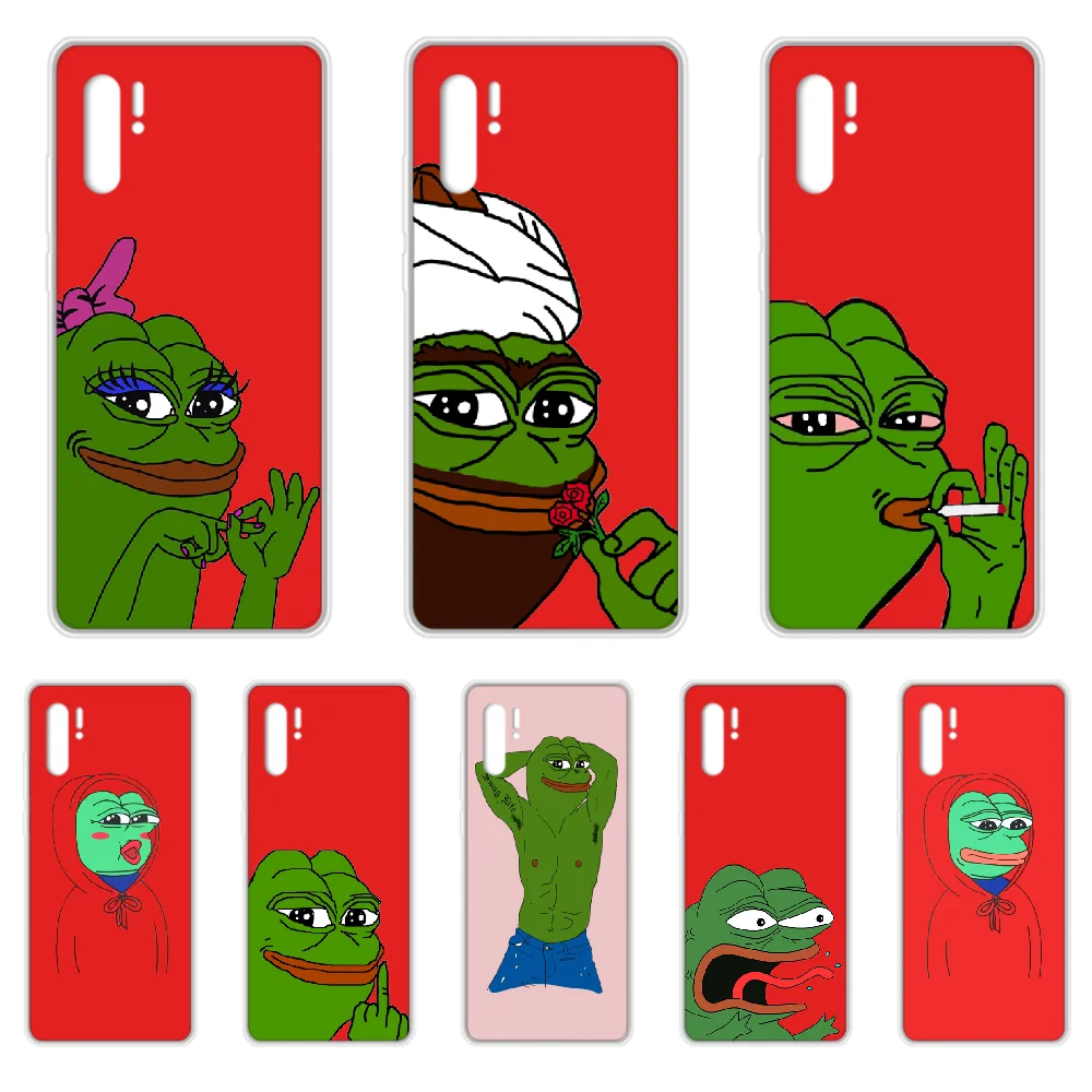 Плохой хороший человек грустная лягушка Pepe чехол для телефона Корпус SamSung Galaxy note A