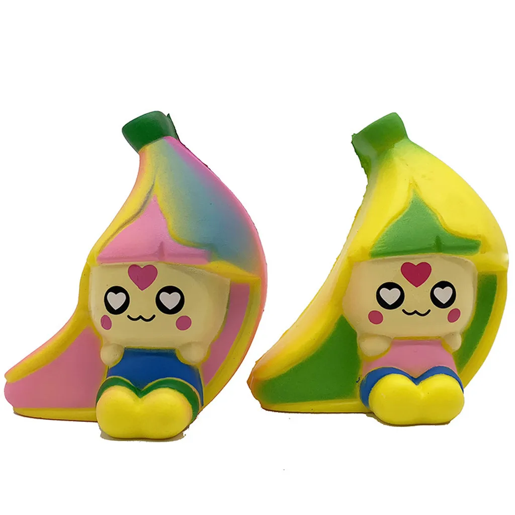Mini Squishy Toy Slowly Rebounding Fruit is A Decompression Gift Designed For Children Squishi Stress Relief Toys Funny #SS | Игрушки и