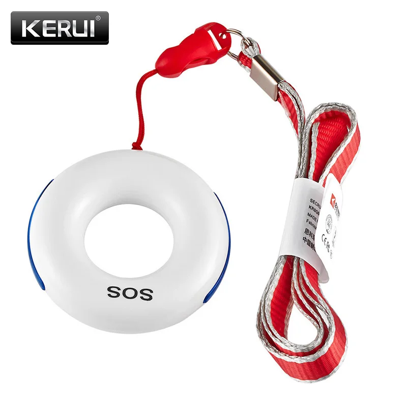 KERUI E8 беспроводной SOS/Аварийная кнопка ключ сигнализации аксессуары детектор