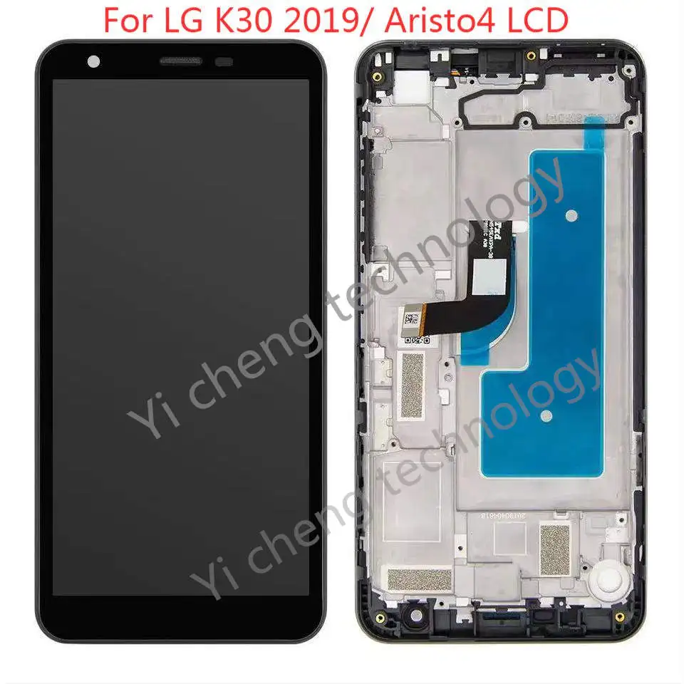 Pantalla LCD de 5,45 "para LG K30 2019 LM-X320EMW, montaje de cristal digitalizador con pantalla t&aacute;ctil, X320, LMX320EMW-0