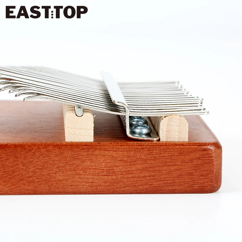 EASTTOP EK17-A 17 Keys Kalimba Thumb Piano High Quality Okoume Wood Mbira Body Musical Instruments |