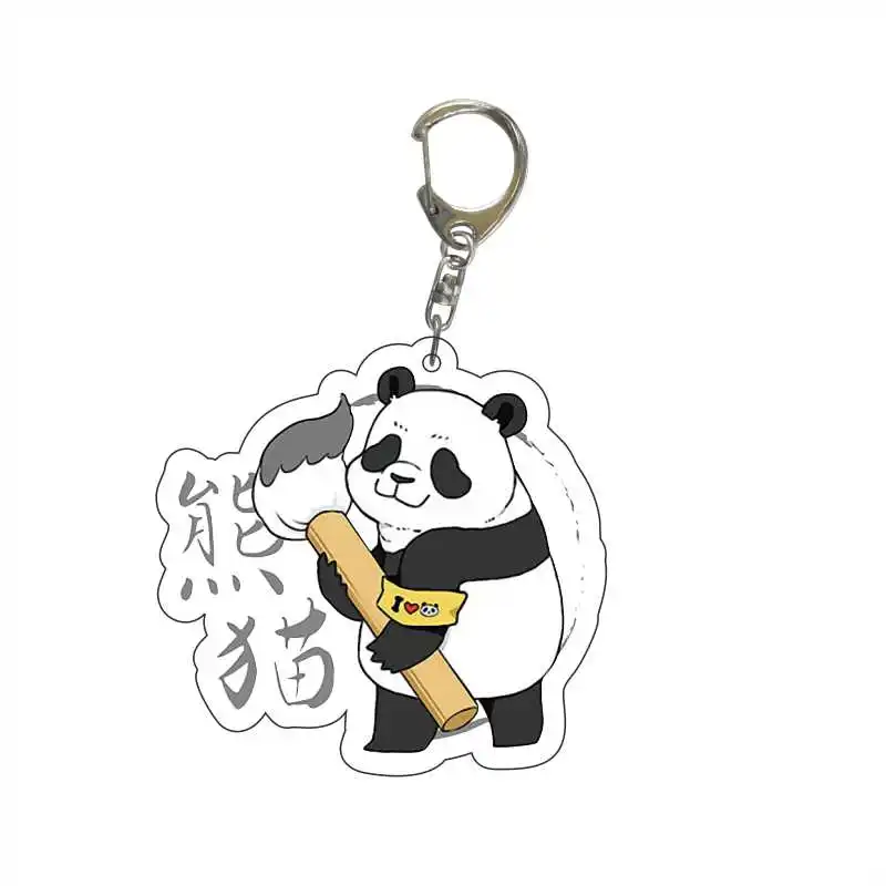 

Jujutsu Kaisen acrylic keychain Student backpack pendant car seat keyring Give friend birthday gift with fancy keychains