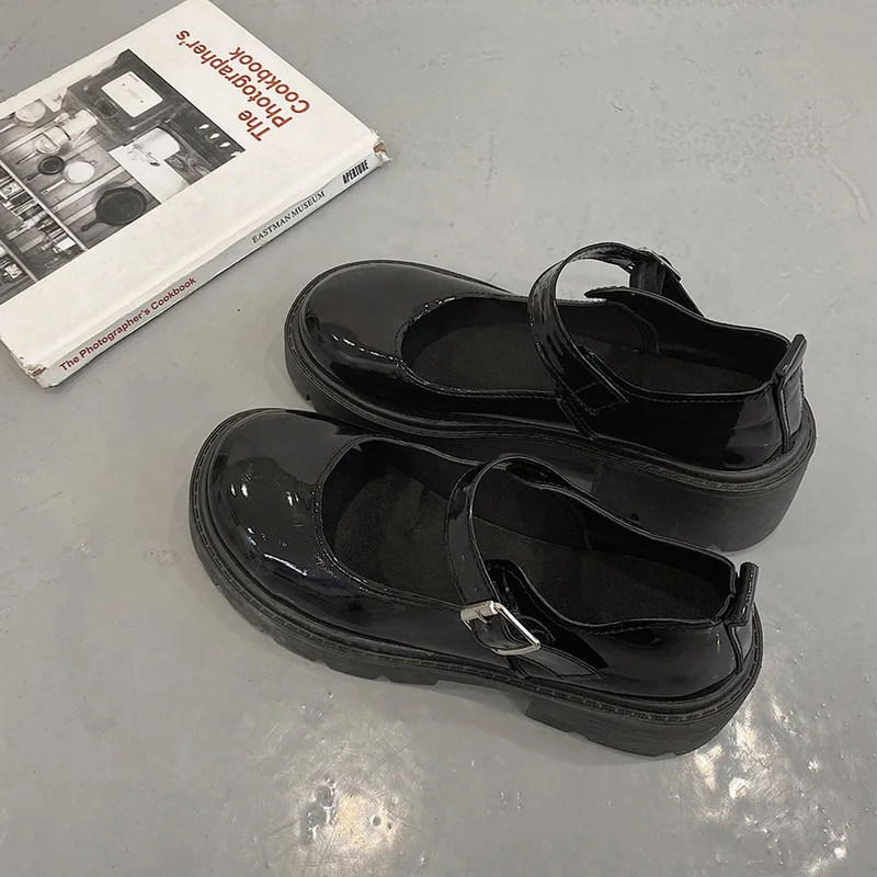 

LITTHING Women Japanese Style Lolita Shoes Women Soft High Heels Waterproof Platform College Student Cosplay Mary Jane Shoes