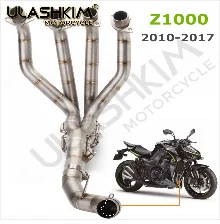 Z1000 мотоцикл Выхлопная средняя труба скольжения на разъем для Kawasaki Z1000 2010- без выхлопной трубы