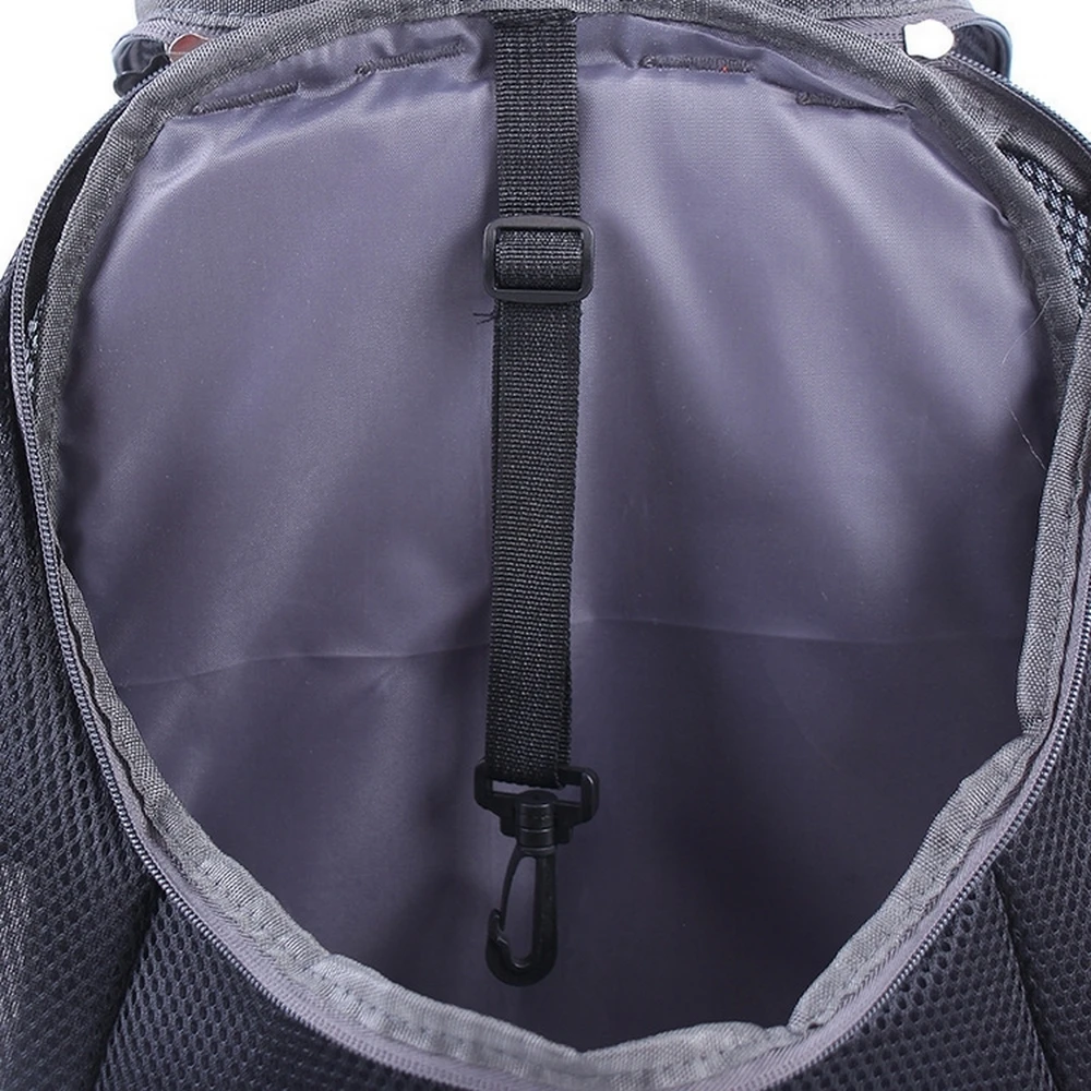 Воздухопроницаемая Сумка переноска для собак переносной сетчатый рюкзак на два