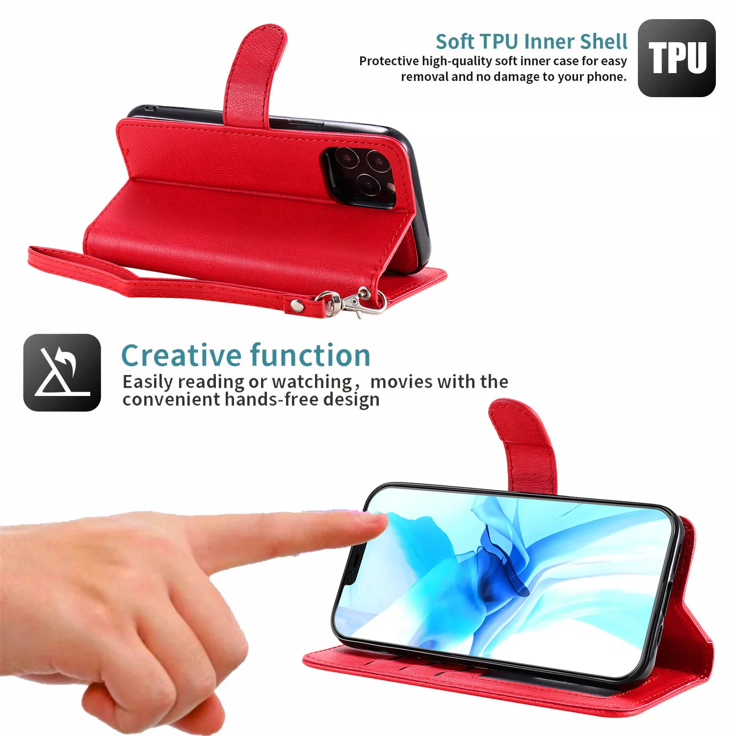 

Leather Flip Case For Sony Xperia Z3 Z5 XA1 Ultra XZ Premium L1 Holder Card Slots Wallet Stand Cover Strong Magnetic Phone Coque