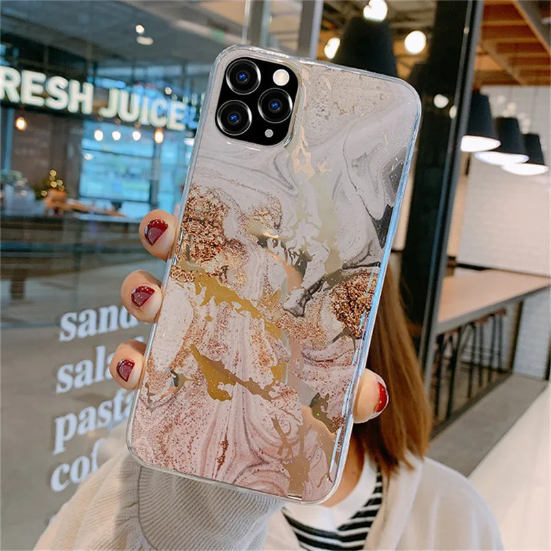 Lovebay гранитный мраморный чехол для телефона iPhone 11 Pro Max XS XR X 6 6s 7 8 Plus неравномерная