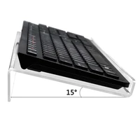 2021 office acrylic advanced tilt computer keyboard bracket gift for colleagues desk stand game component