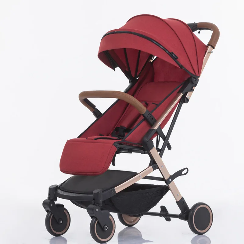 2020 New style baby stroller light folding umbrella car can sit Baby carriage Four Wheels kid pram | Мать и ребенок