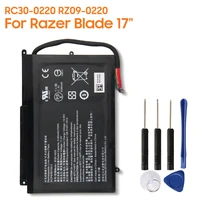 original replacement battery rc30 0220 rz09 0220 for razer blade pro 17 authentic laptop battery 6160mah