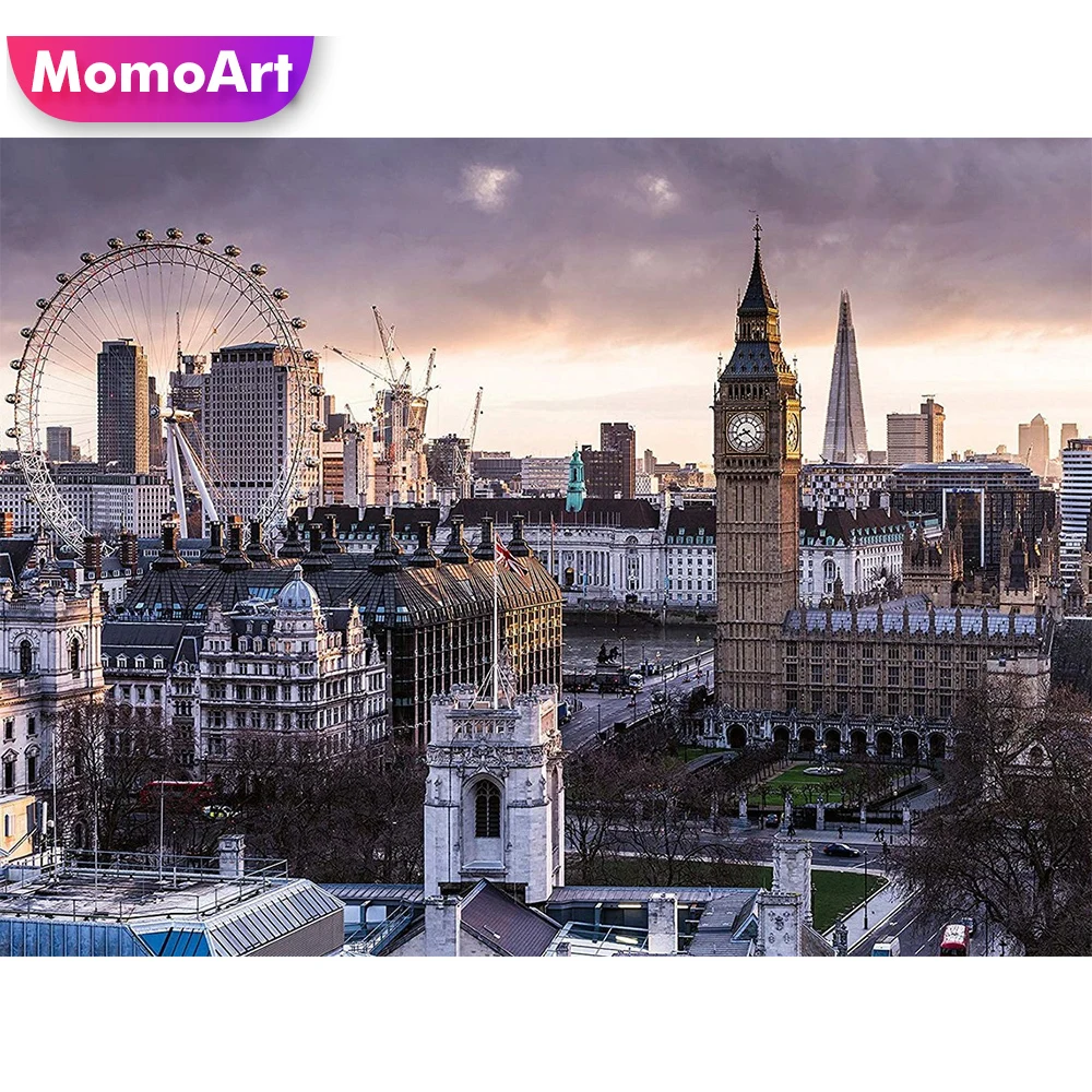 

Набор для алмазной вышивки MomoArt, картина из квадратных страз стразы, мозаика, ручная работа, подарок