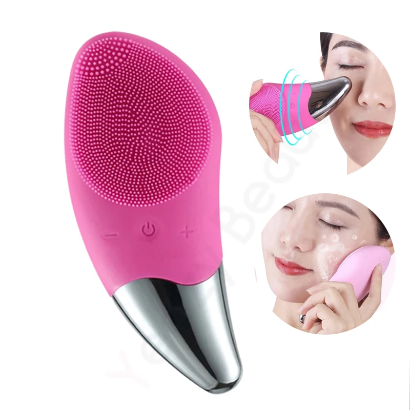 

Electric Face Cleanser Facial Cleansing Skin Care Brush Face Vibrating Massager Deep Cleaning Brush Masks Skin Care Ultrasonic