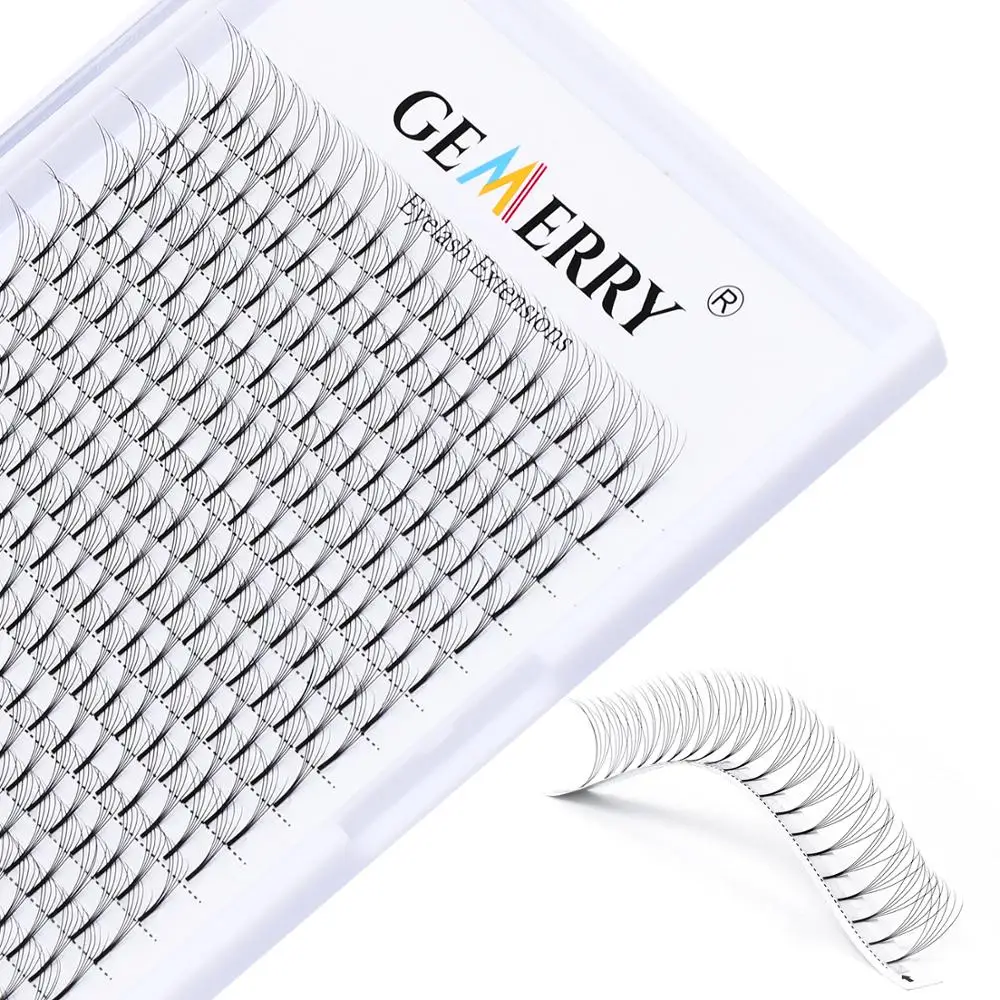 Большие коробки готовые русские объемные ресницы 320 фанатов профессиональные