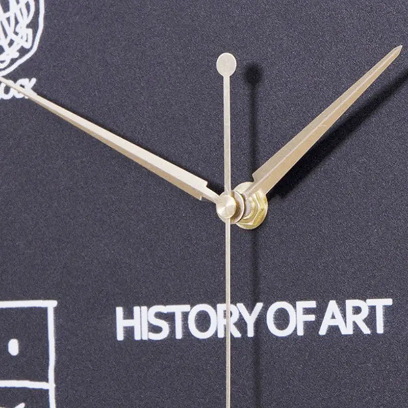 Math Clock Unique Wall Modern Design Novelty Maths Equation - Each Hour Marked by a Simple | Дом и сад