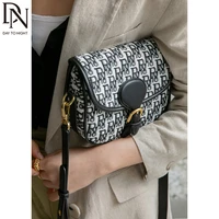 dn womens shoulder bags small crossbody bag for women new ladies vintage handbag letter jacquard embroidery 2022 trend purse