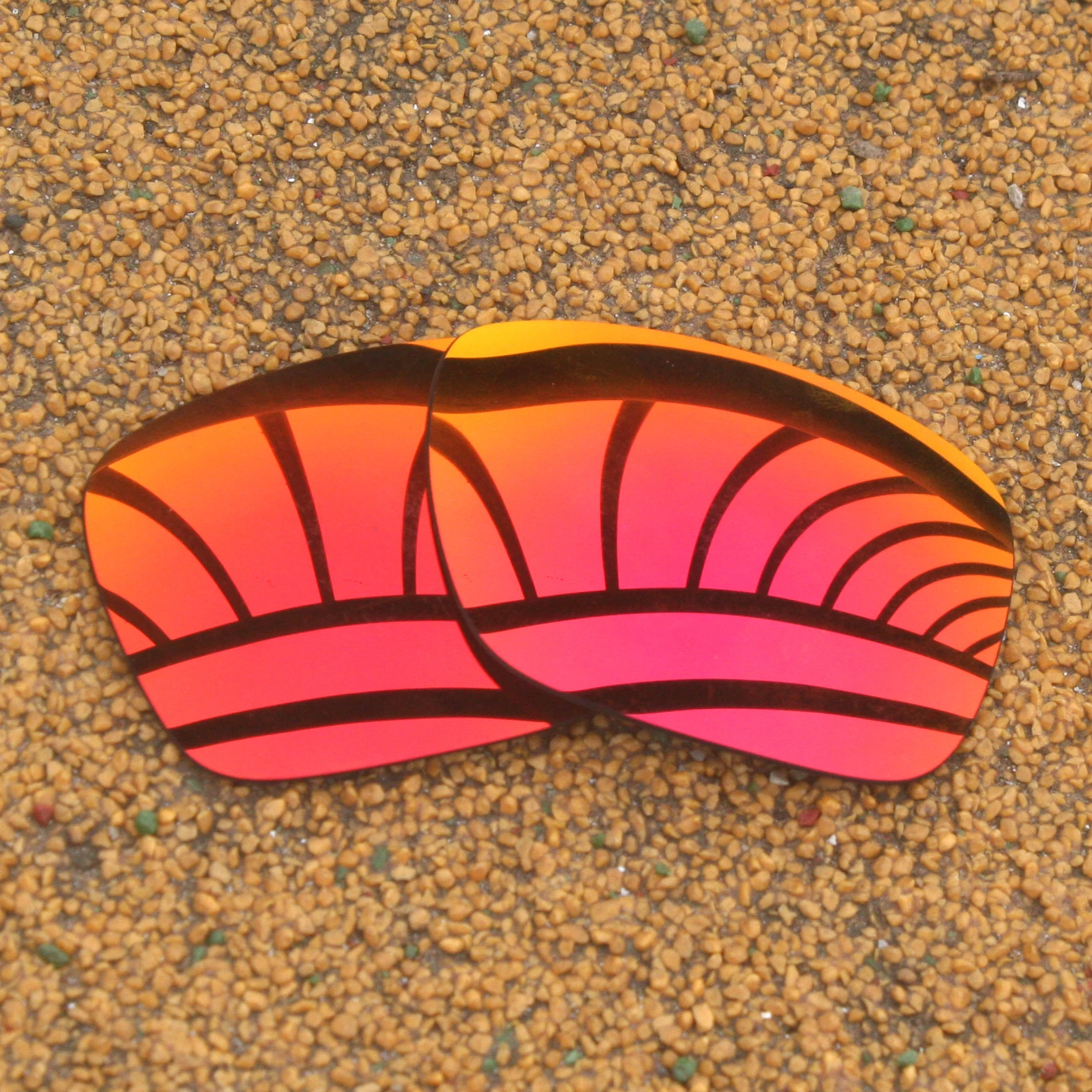 Оранжево-красные зеркальные поляризованные фотообои для Holbrook рамка UVA UVB