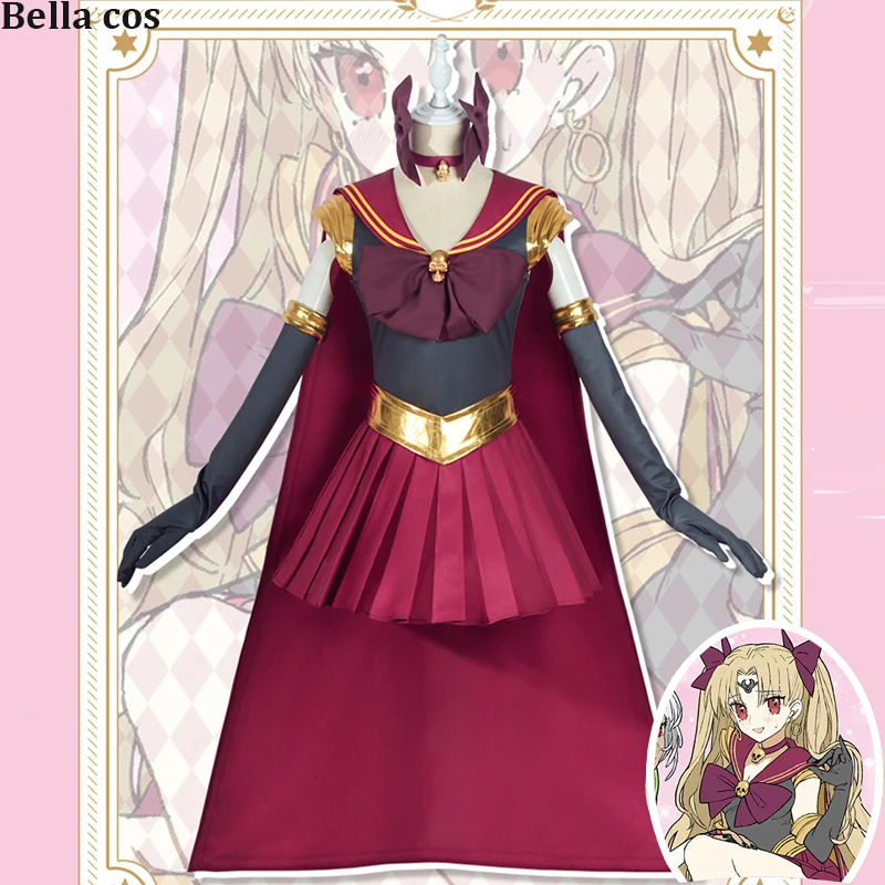 Fate Grand Order Ere/Irkalla/Ereshkigal косплей костюм матроса Луна платье костюмы Униформа
