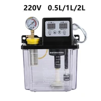 0 512 220v cnc liters lubricant pump automatic lubricating oil pump oil injector electromagnetic lubrication pump lubricator