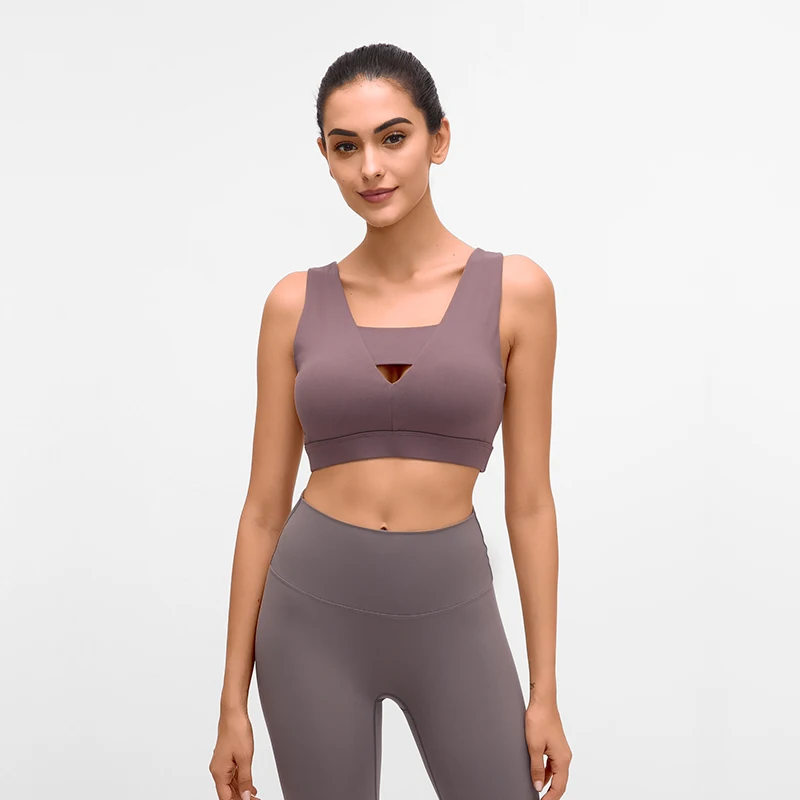 Спортивный бюстгальтер женский сексуальный без косточек спортивный топ пуш-ап