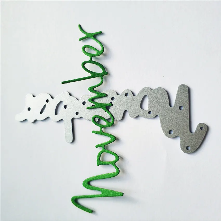 Text November Cutting Die Scrapbooking and Stamping DIY Album Metal Dies Embossing Gift Card Knife Mould | Дом и сад