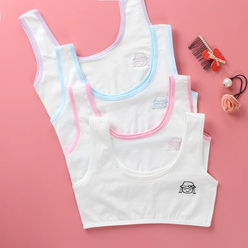 1 шт. бюстгальтер для девочек 6 12 лет подростковое нижнее белье из