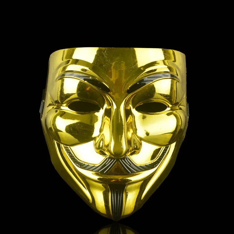 1 шт. вечерние маски V for Vendetta анонимные маска Гай Фокс нарядное аксессуар для