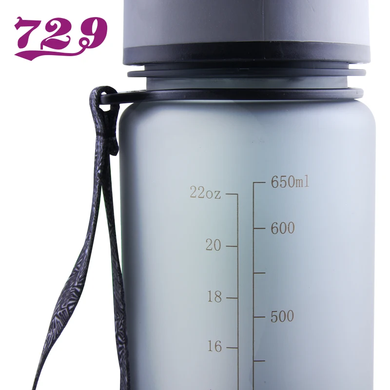 Бутылка для воды 650 мл фитнеса Спортивная герметичная | Спорт и развлечения