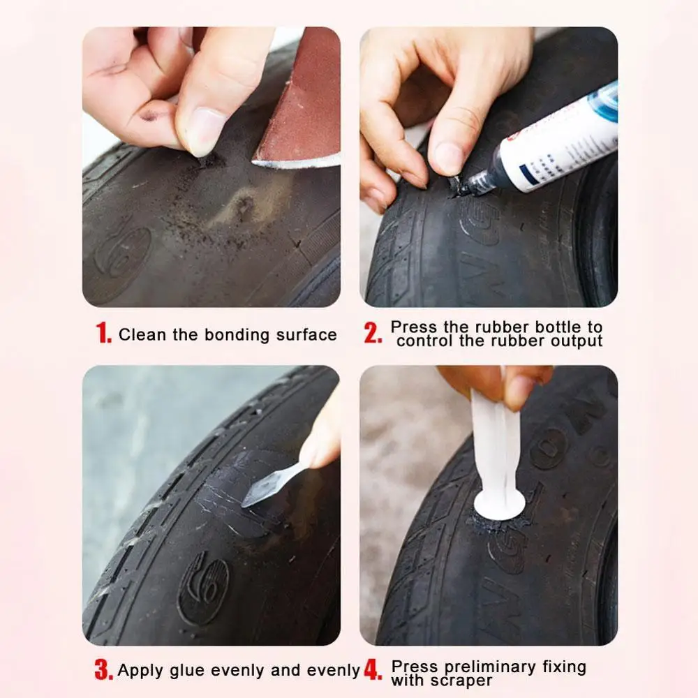 Искусственный клей для ремонта автомобильных шин мотоциклов G7C5 |