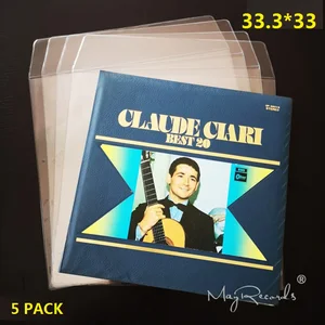 5 шт. сверхширокие утолщенные ПВХ перезаряжаемые наружные рукава Для 12-дюймового шлюза 3LP 4LP Обложка для брошюра