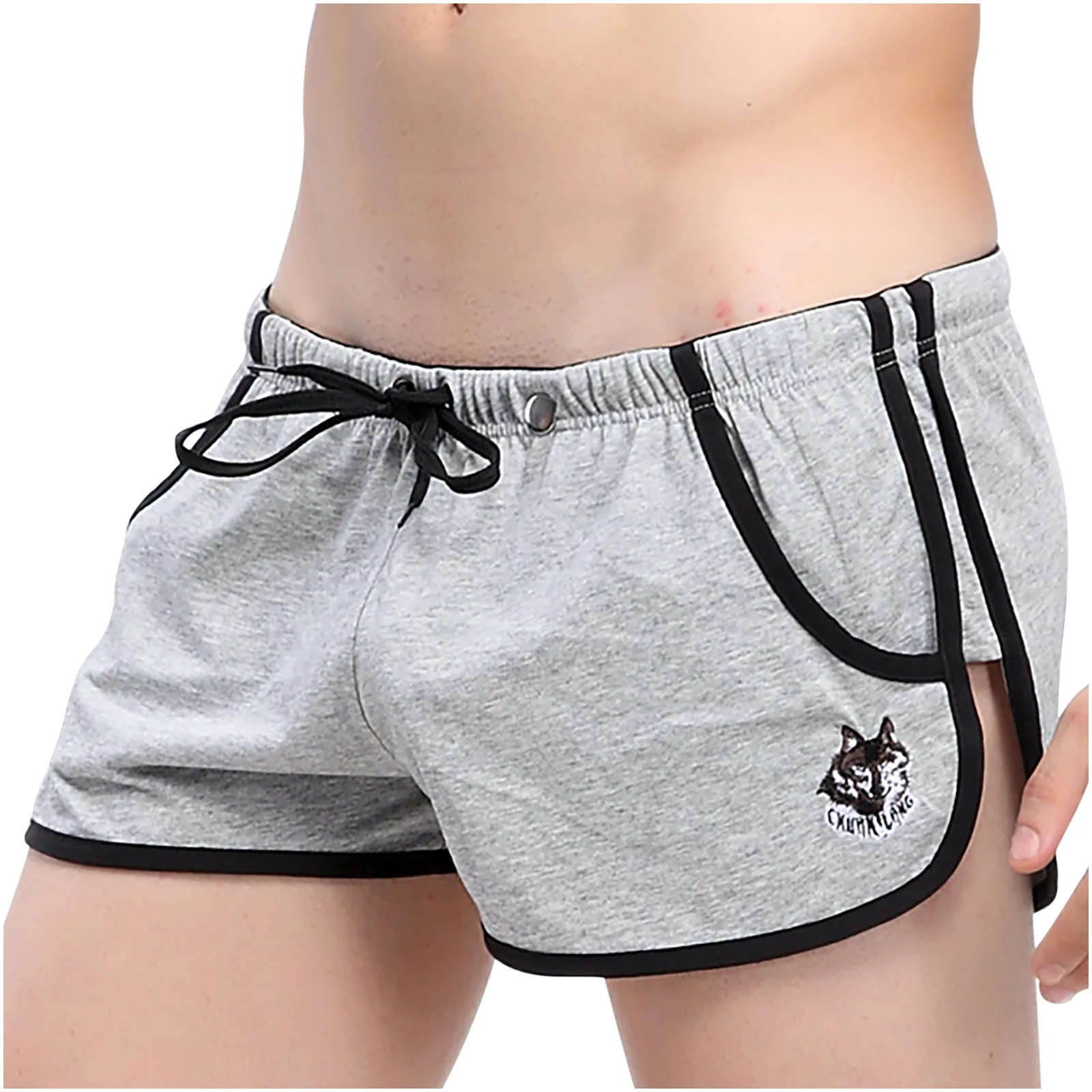 

Men's Sports Pants Trunks Running Home Panties Drawstring Pocket Casual Shorts Roupas Femininas Com Frete Gratis Summer